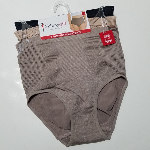 Skinnygirl 3 Shaping Seamless Briefs Double Layer - Picture 13 of 13